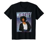 Whitney Houston So Emotional T-Shirt, Youth, Black, X-Small