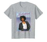 Whitney Houston So Emotional T-Shirt, Youth, Heather Grey, 3T
