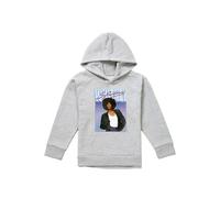 Whitney Houston So Emotional Youth Kids Pull-Over Hoodie, Athletic Heather in Grey | Size: 9-11 Years Whitney Houston Grey 9-11 Years