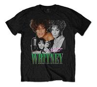 Whitney Houston - T-Shirt # S Unisex Black # Always Love You Homage