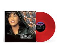 Whitney Houston The Bodyguard [30th Anniversary Red Vinyl Edition] LP in Black Whitney Houston Black