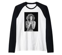Whitney Houston The Greatest Love World Tour How Will I Know Raglan Baseball Tee