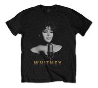 Whitney Houston - tshirt - Unisex - Short Sleeves - Small - K500z