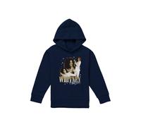 Whitney Houston White Suit Youth Kids Pull-Over Hoodie, Navy | Size: 7-8 Years Whitney Houston Navy 7-8 Years