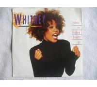 Whitney Houston - WHITNEY HOUSTON Where Do Broken Hearts Go 7" 45
