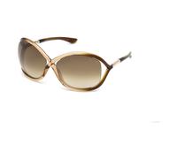 Whitney Oversized Soft Round Sunglasses - female - Tom Ford - Sunglasses - Brown - 64 MM - Accessories 64 MM