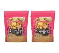 Whitorths Crystallised Fiery Ginger | 2 X 175g | Fine Ginger Crystals | Perfect for Vegan Baking & Cooking | GMO-Free Baking Supplies
