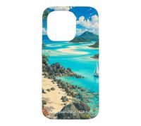 WHITSUNDAY ISLANDS representation by #LeoPepeDesign, Case for iPhone 15 Pro