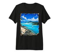 Whitsunday Islands Representation by #LeoPepeDesign, Premium T-Shirt