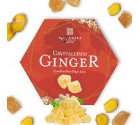 Whittakers Crystallised Stem Ginger Gift Box 200g - Fiery Crystallised Stem Ginger Pieces