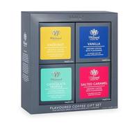 Whittard of Chelsea | Flavoured Coffee Gift Set For Men & Women | 4 Boxes of Single Origin Ground Coffee | Brews up to 58 cups | 4 x 120g Ground Coffee Bags