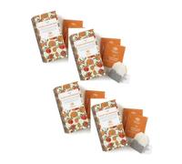Whittard Mango & Bergamot Flavored Green Tea - 4 x 25 Teabags (200g) - Green Tea with Mango and Bergamot