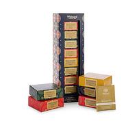Whittard of Chelsea | A Feast of Tea Seasonal Gift Set | Suitable for Vegans & Vegetarians | A selection of 8 Black, Green & White Teas | 40 Tea Bags