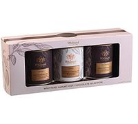 Whittard of Chelsea Luxury Hot Chocolate Selection 1x120g Hot Chocolate, 1x120g White Hot Chocolate, 1x120g 70% Cocoa Hot Chocolate - (Pack of 2x3x120g)