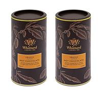 Whittard of Chelsea | Orange Flavour Hot Chocolate | Gift Set For Men & Women | Luxurious Richness of Cocoa | Suitable for Vegans & Vegetarians | Compatible For Use With Velvetiser | 2 Pack