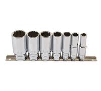 Whitworth Deep Socket Set 3/8"D 7pc - Laser 6194 New