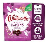 Whitworths Fruits (Juice-Locked Raisins, 325 g (Pack of 5))