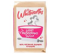 Whitworths Light Muscovado Sugar 500g Case of 5