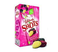 Whitworths Shots Berry & White Chocolate | 20 X 25g | Yummy Fruit Snacks | Vegetarian Trail Mix, GMO-Free, Low Calorie Snack (Just 98 Calories) | Healthy Snack with Fibre