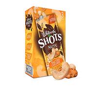 Whitworths Shots Nuts & Caramel | 18 X 25g | Cashew Nuts, Hazelnuts & More | Yummy Protein Snacks, GMO-Free, Low Fat (Just 150 Calories)