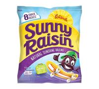 Whitworths Sunny Raisins | 96 X 14g | Lunch Box Snacks for Kids | Vegan, Real Dry Fruit Pieces, Healthy Kids Snacks | Raisin Snack Pack for Kids | No Added Preservatives