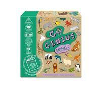 Whiz Kid Go Genius Animals Board Game Educational Family Game Supporting KS1 & KS2, Multiple Choice Learning Game