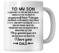 Whizguide to My Son, Son Coffee Mug from Dad, Dad Gift Ideas for Son, Son Mug, Gift of Dad to Son