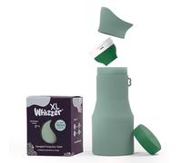 Whizzer™ - Discreet Portable Toilet For Adults - Seen on Dragons Den - Travel Essentials for Festivals, Camping, Caravans & Travel - Silicone Pee Bottle for Men & Women - Portable & Leakproof - 700ml