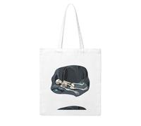 WHJDPP A skeleton sleeping peacefully in a dark cave Picture Woman Canvas Tote Bag Strong and durable for traveling, shopping, Daily One Size