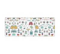 WHJDPP abstraction biology chemistry Extended Mouse Pad 12x31.5in