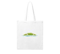 WHJDPP An island full of flowers Picture Woman Canvas Tote Bag Strong and durable for traveling, shopping, Daily One Size