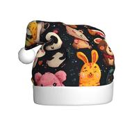WHJDPP Animal Collection Picture Christmas Hat for Adult for Christmas, Halloween, New Year, sales, promotions