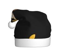 WHJDPP Apple Heart Cookies Picture Christmas hat for Adult Suitable for Halloween, Christmas and New Year wear