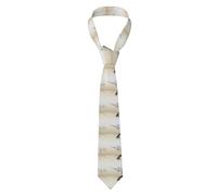 WHJDPP Bamboo and Cherry blossoms Tree Zen Printed Men's Necktie - Soft & Comfortable for Business, Daily, Work, Birthday, Wedding, Party, Banquet 57X3.1 Inch Easy Care