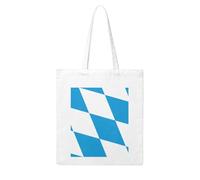 WHJDPP Bavarian flag Picture Woman Canvas Tote Bag Strong and durable for traveling, shopping, Daily One Size