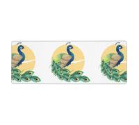 WHJDPP Beautiful peacock Extended Mouse Pad 12x31.5in