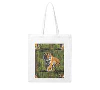 WHJDPP Bengal Tiger Picture Woman Canvas Tote Bag Strong and durable for traveling, shopping, Daily One Size