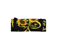 WHJDPP Blessed to Be Called Sunflower Prints Baby Bow Headband - Soft & Stretchy Newborn Accessory for Photo Shoots & Baby Showers