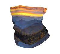 WHJDPP Blue Ridge Parkway Mountains Prints Multi-Functional Sport Headband - Seamless Knit Tube Cover for Running, Hiking, Cycling, Beach & Travel - Soft, Quick-Drying, Versatile Headwear