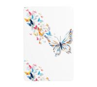 WHJDPP Butterfly on a thousand paper cranes Picture Tin decorative painting 8x12in Made of tinplate, wear-resistant and durable