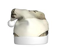 WHJDPP Butterfly on the wing Picture Christmas Hat for Adult for Christmas, Halloween, New Year, sales, promotions