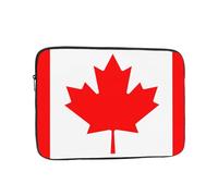 WHJDPP Canadian Flag Prints Shockproof Portable Laptop Sleeve Bag 12 inch for Men and Women Business Travel, Office Daily Use