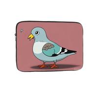 WHJDPP Cartoon Pigeon Prints Shockproof Portable Laptop Sleeve Bag 17 inch for Men and Women Business Travel, Office Daily Use