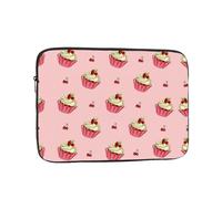 WHJDPP Cherry Cake Pattern Portable Laptop Sleeve Case 13 inch for Shockproof Protection and Lightweight Travel