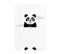 WHJDPP Cloud Panda Picture Tin decorative painting 8x12in Made of tinplate, wear-resistant and durable