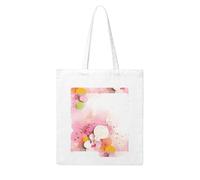 WHJDPP Color fragment paper Picture Woman Canvas Tote Bag Strong and durable for traveling, shopping, Daily One Size
