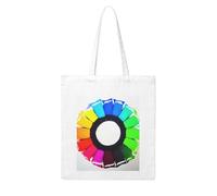 WHJDPP Colored crayon circles Picture Woman Canvas Tote Bag Strong and durable for traveling, shopping, Daily One Size