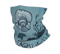 WHJDPP Crazy Save Manatee Prints Multi-Functional Sport Headband - Seamless Knit Tube Cover for Running, Hiking, Cycling, Beach & Travel - Soft, Quick-Drying, Versatile Headwear