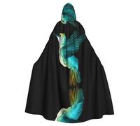 WHJDPP Cute Hummingbird Picture Halloween Adult Hooded Cape Cloak - Super Large Hooded Cloak No Zipper