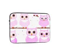 WHJDPP Cute owl Prints Shockproof Portable Laptop Sleeve Bag 13 inch for Men and Women Business Travel, Office Daily Use